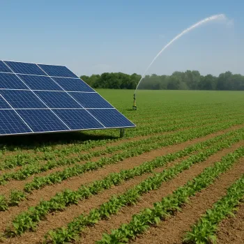 Agricultural Irrigation Solar Drive